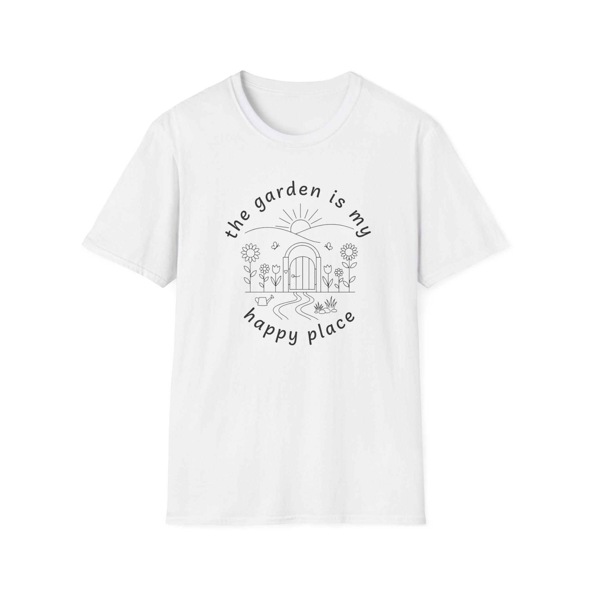 The Garden is my Happy Place Graphic T-Shirt