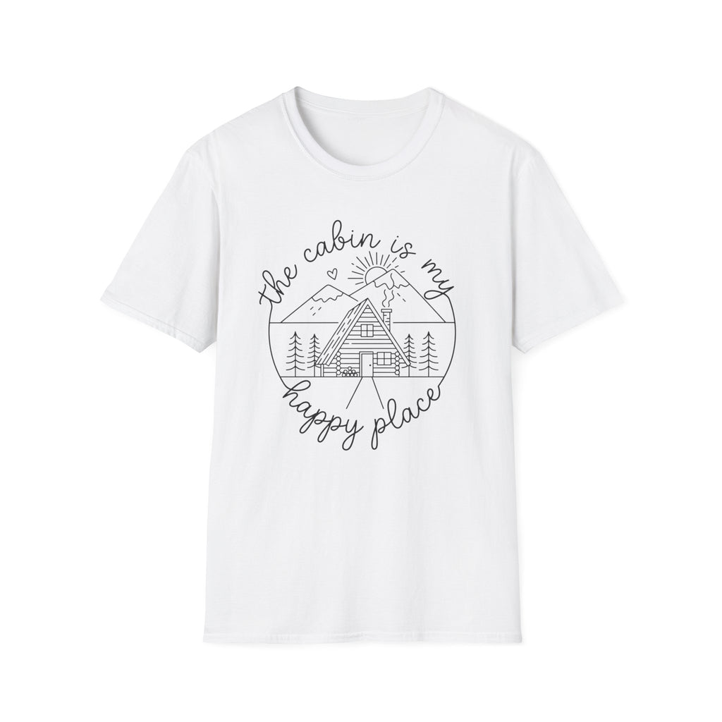 The Cabin is my Happy Place Graphic T-Shirt