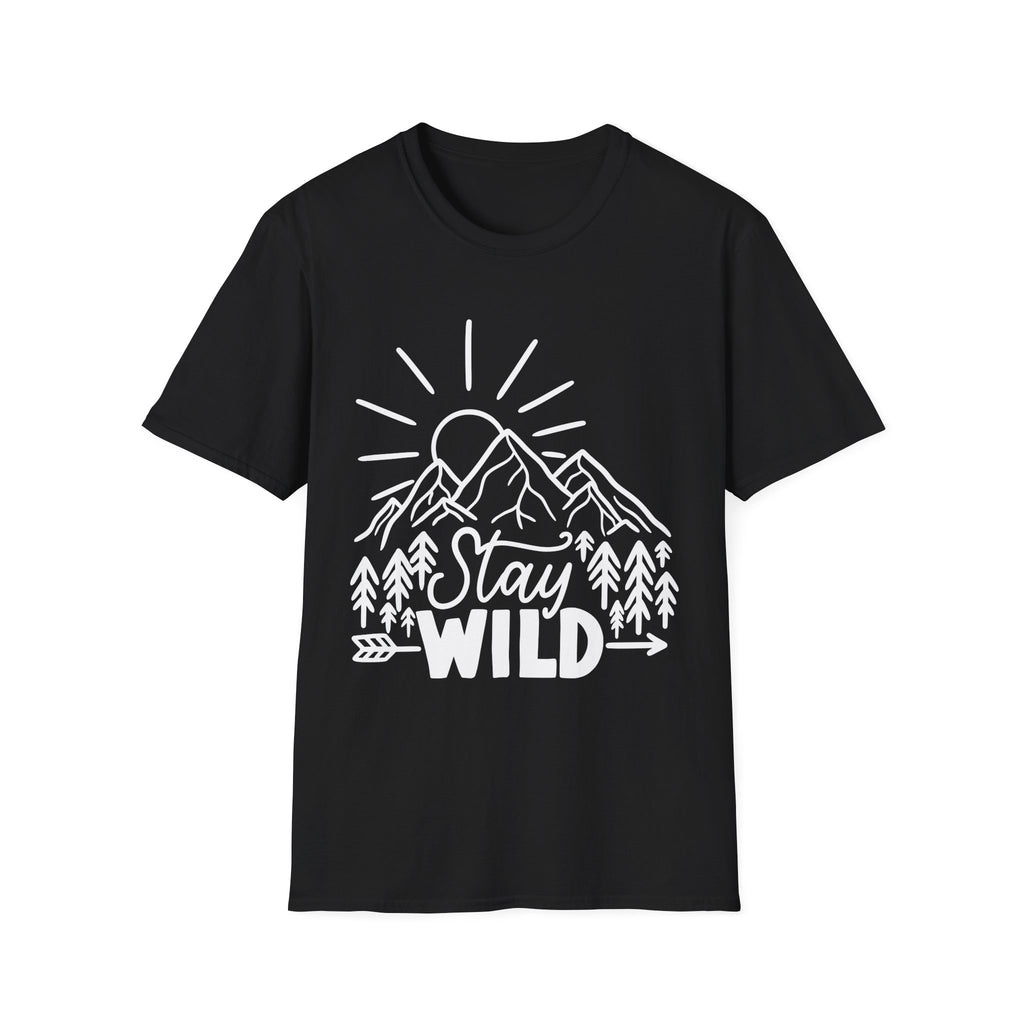 Stay Wild Mountain Graphic T-Shirt