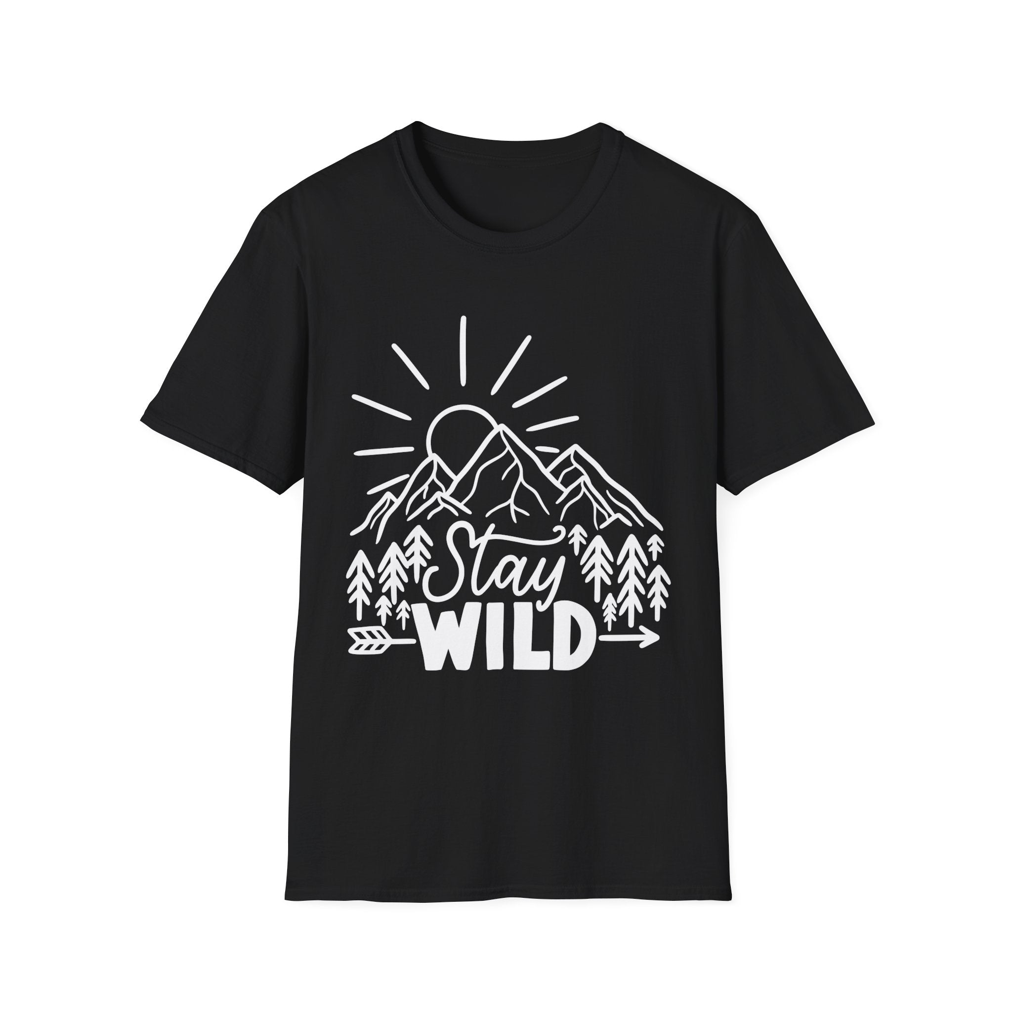 Stay Wild Mountain Graphic T-Shirt
