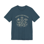 Nature Is Good Medicine T-Shirt | Botanical Healing Graphic Tee