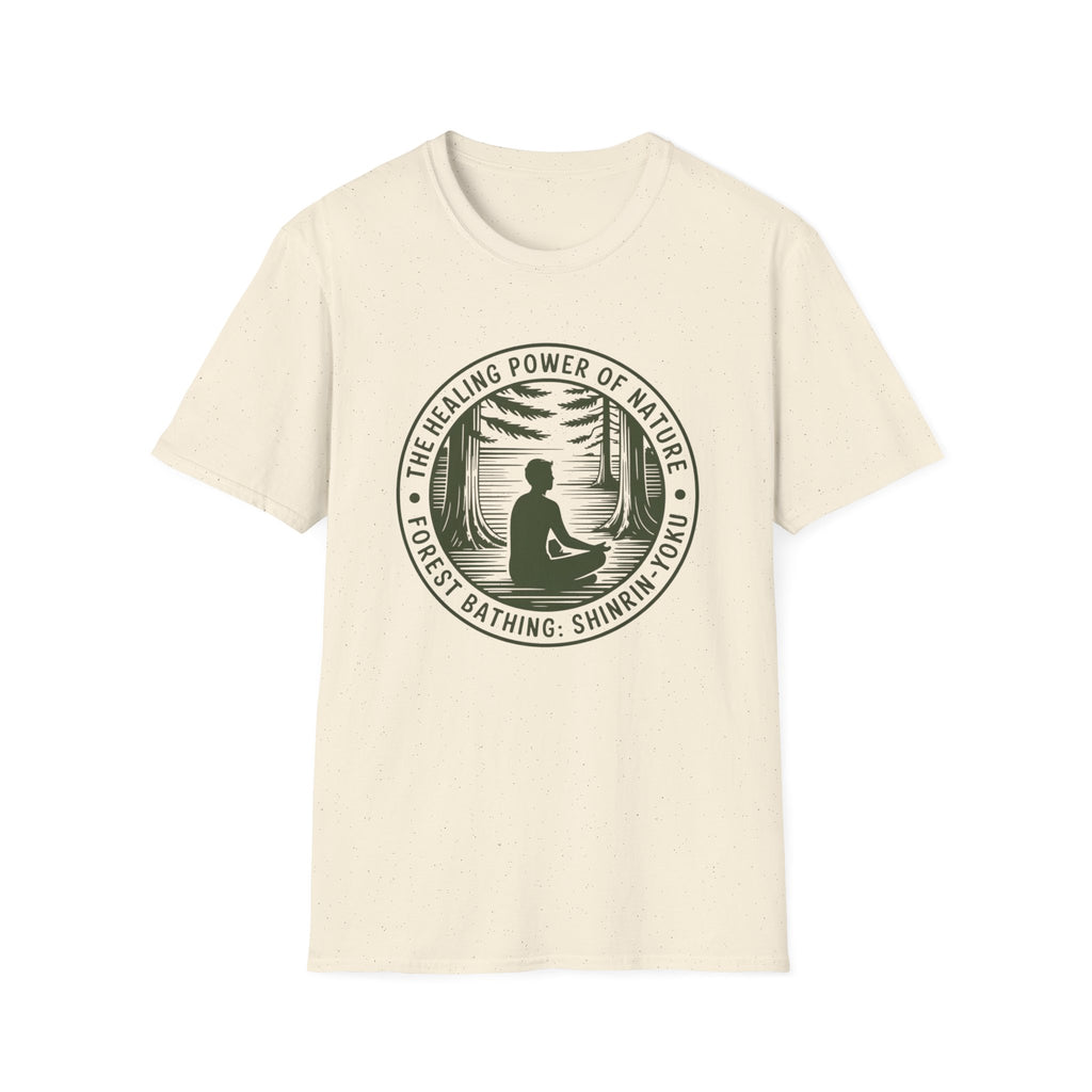 Forest Bathing - Graphic Badge Style T-Shirt
