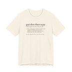 Garden Therapy Tee | Funny Gardening Dictionary