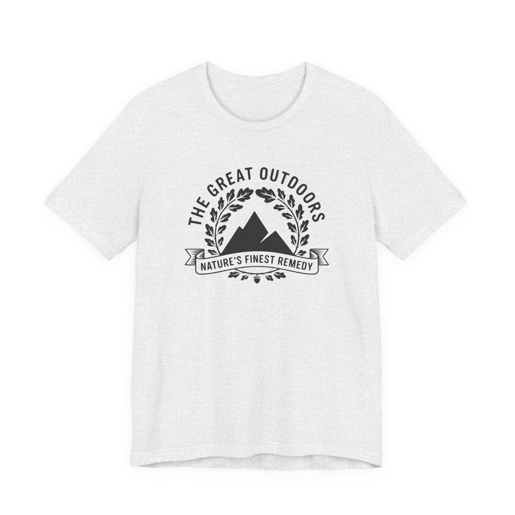 The Great Outdoors mountains tee | Nature's Finest Remedy shirt