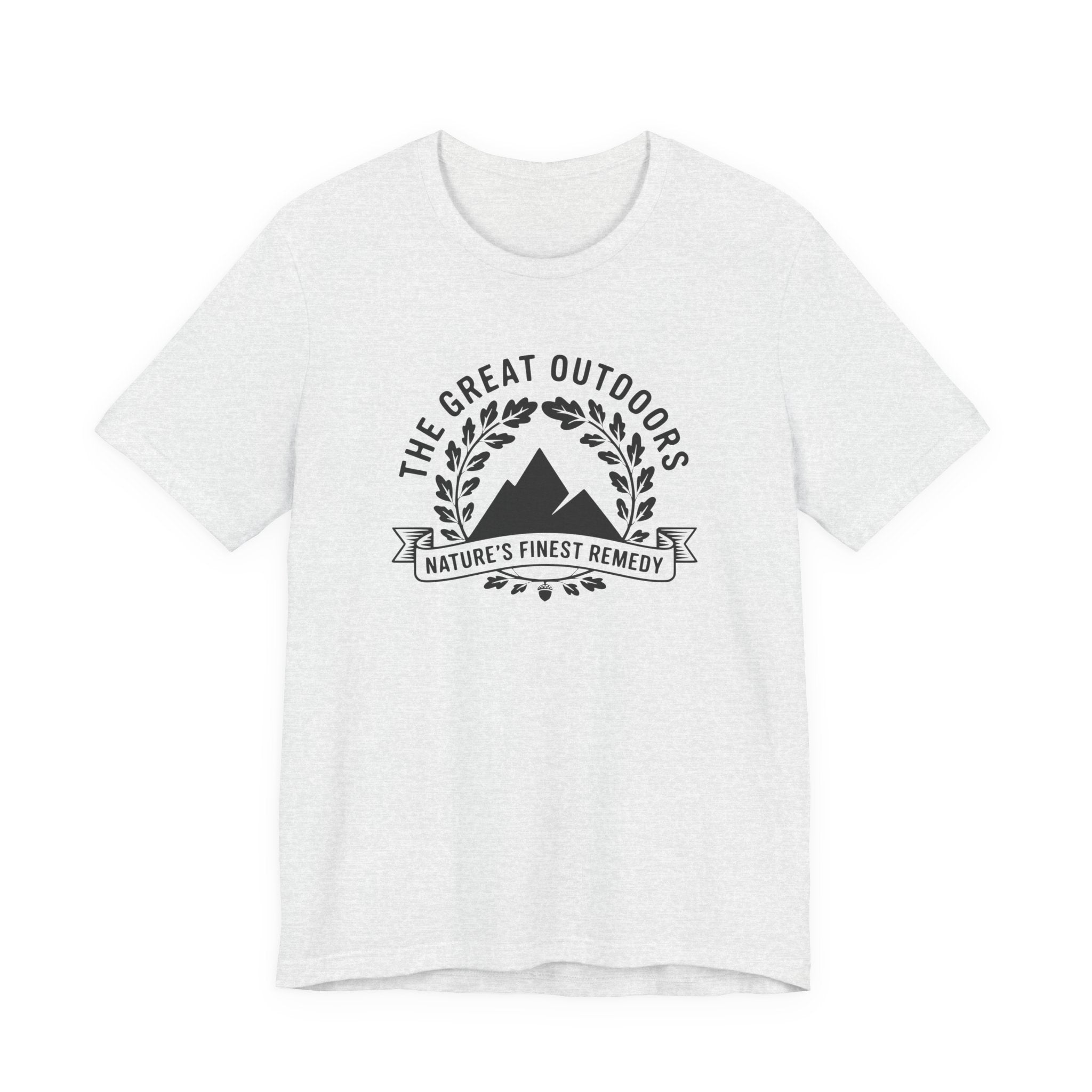 The Great Outdoors mountains tee | Nature's Finest Remedy shirt