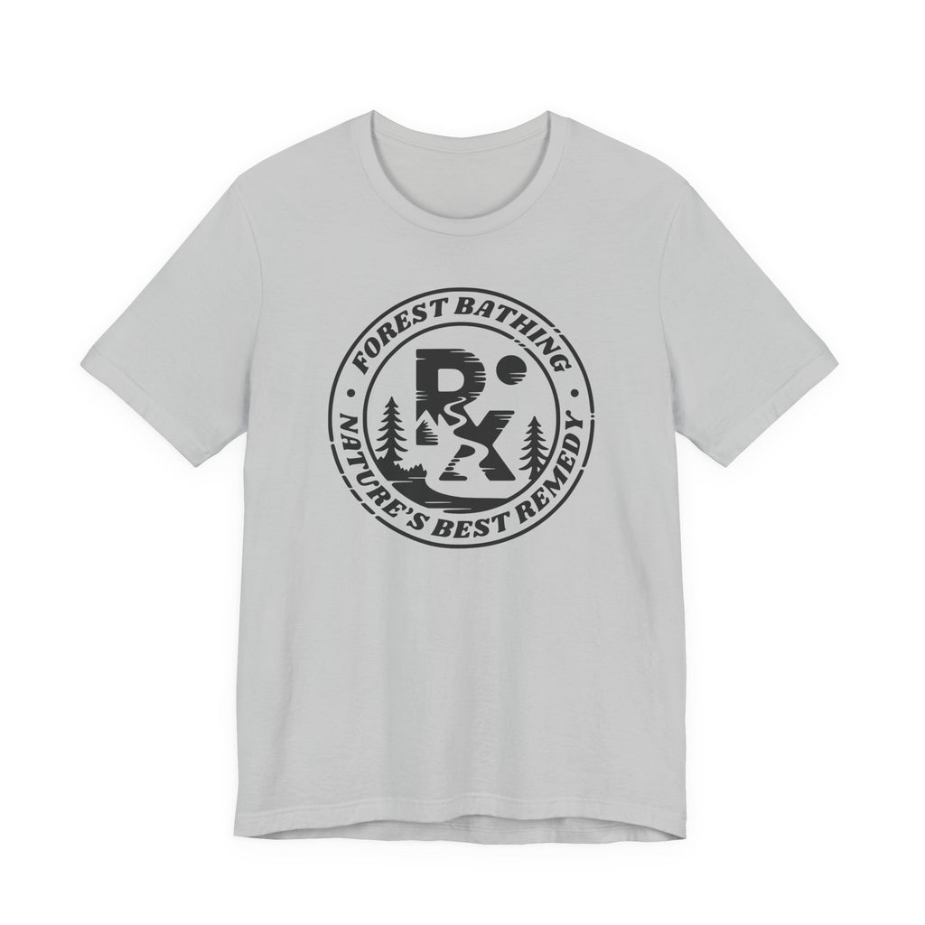 Forest Bathing Nature Emblem Tee | Nature's Best Remedy T-Shirt