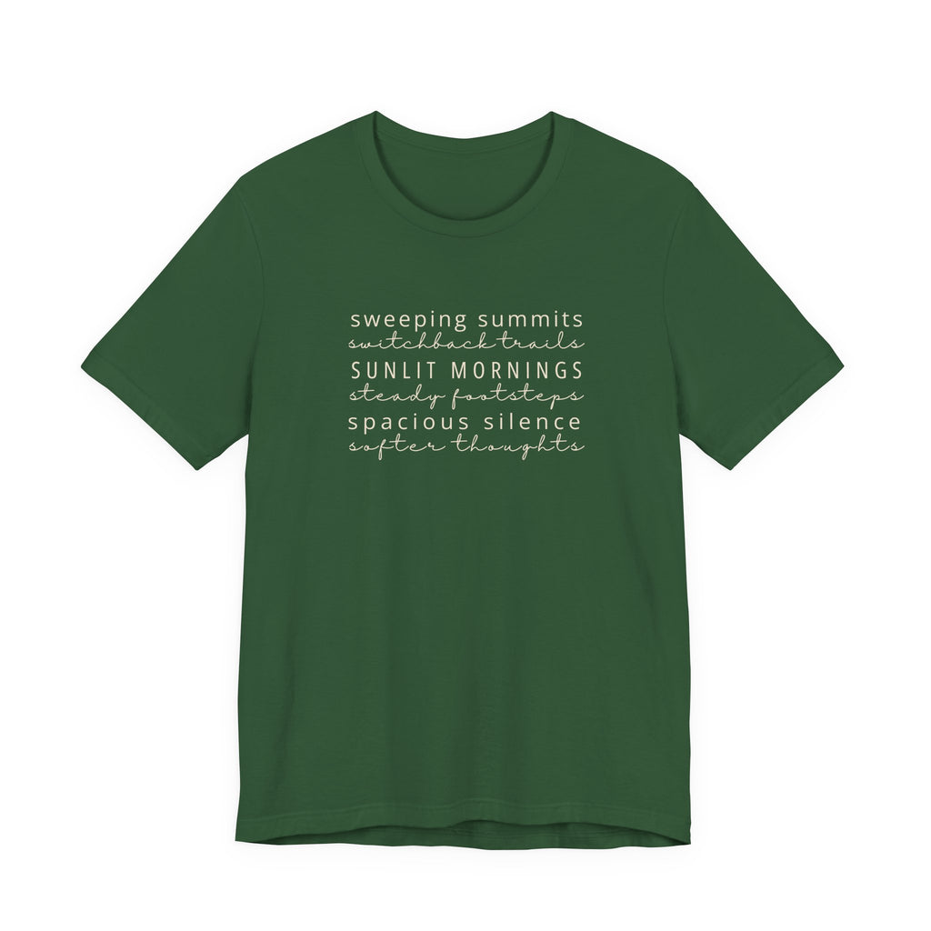 Sweeping Summits Tee | Hiking for Mental Health T-Shirt