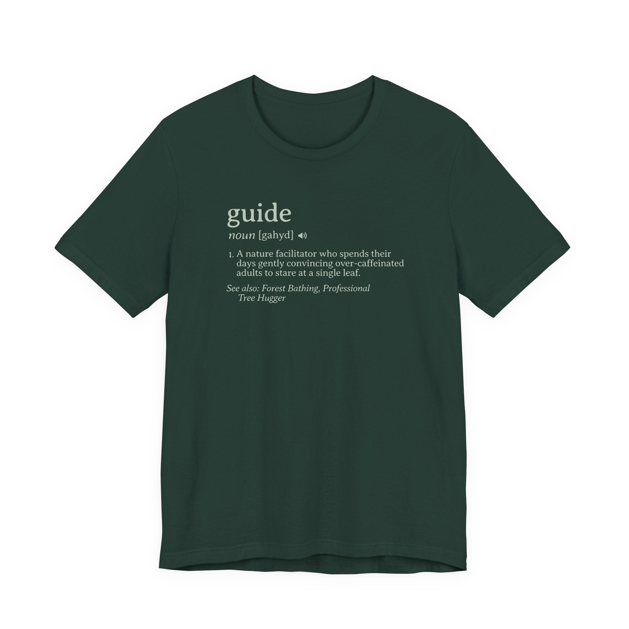 Guide Definition Tee | Funny Dictionary Shirt