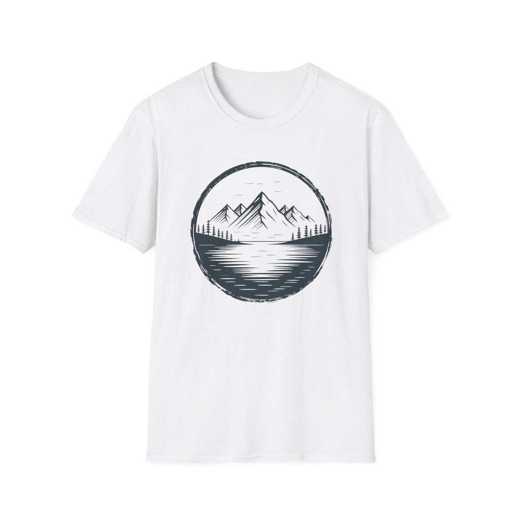 Quiet Mountain Reflections Graphic T-Shirt