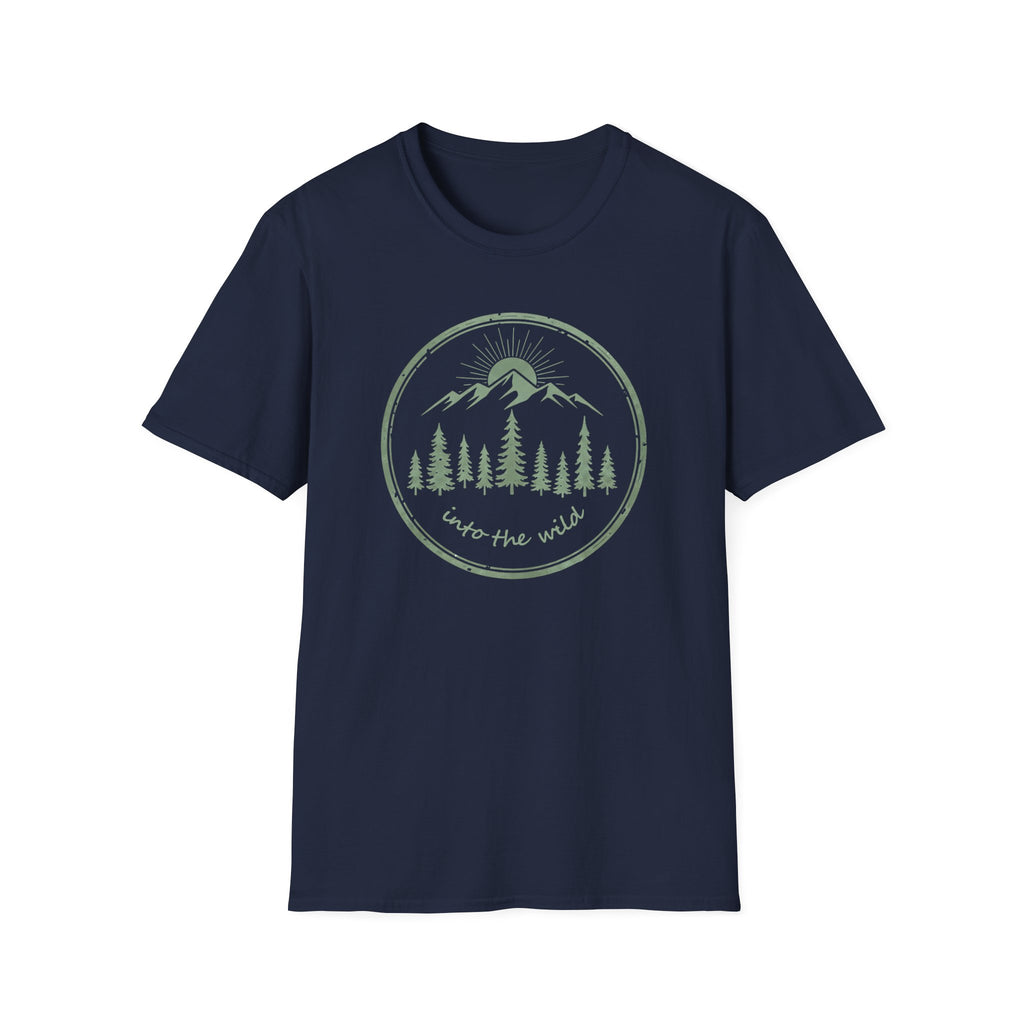 Into the Wild Sunset over the Mountain T-Shirt