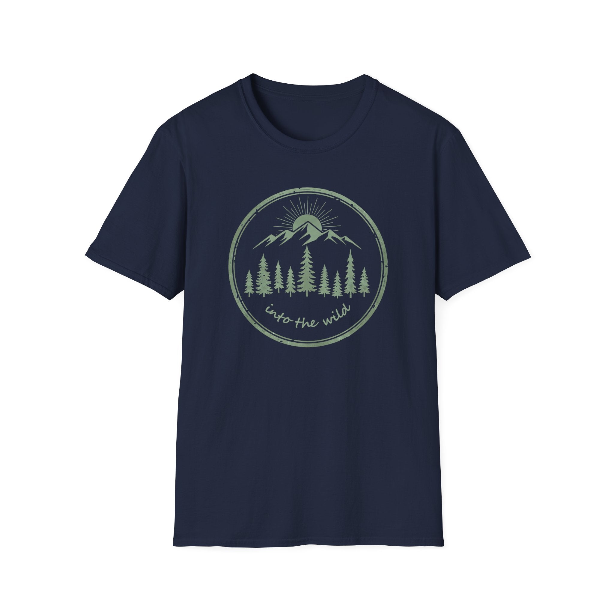 Into the Wild Sunset over the Mountain T-Shirt