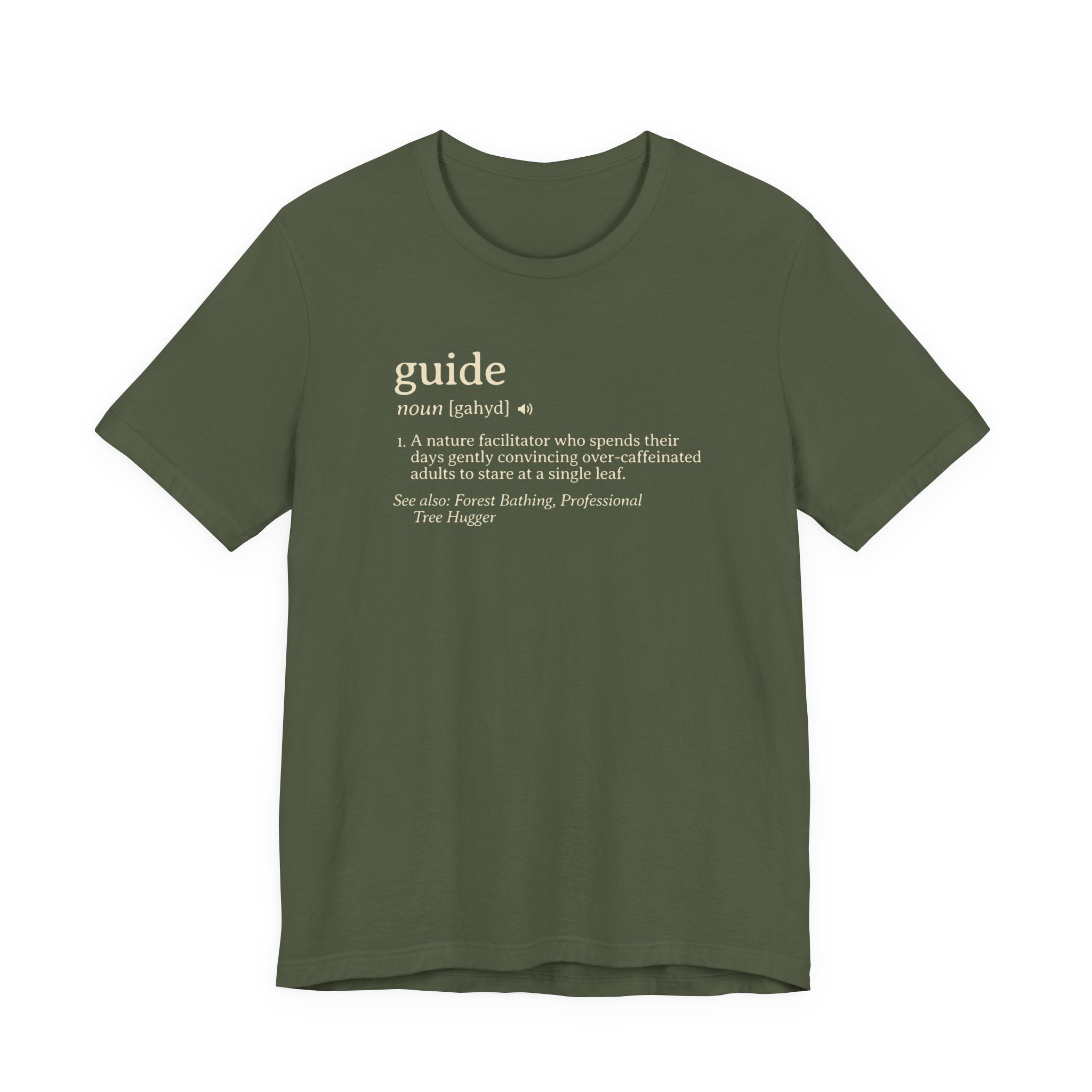 Guide Definition Tee | Funny Dictionary Shirt