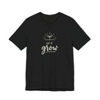 Let It Grow plant sprout graphic Tee | Gardening shirt, nature quote