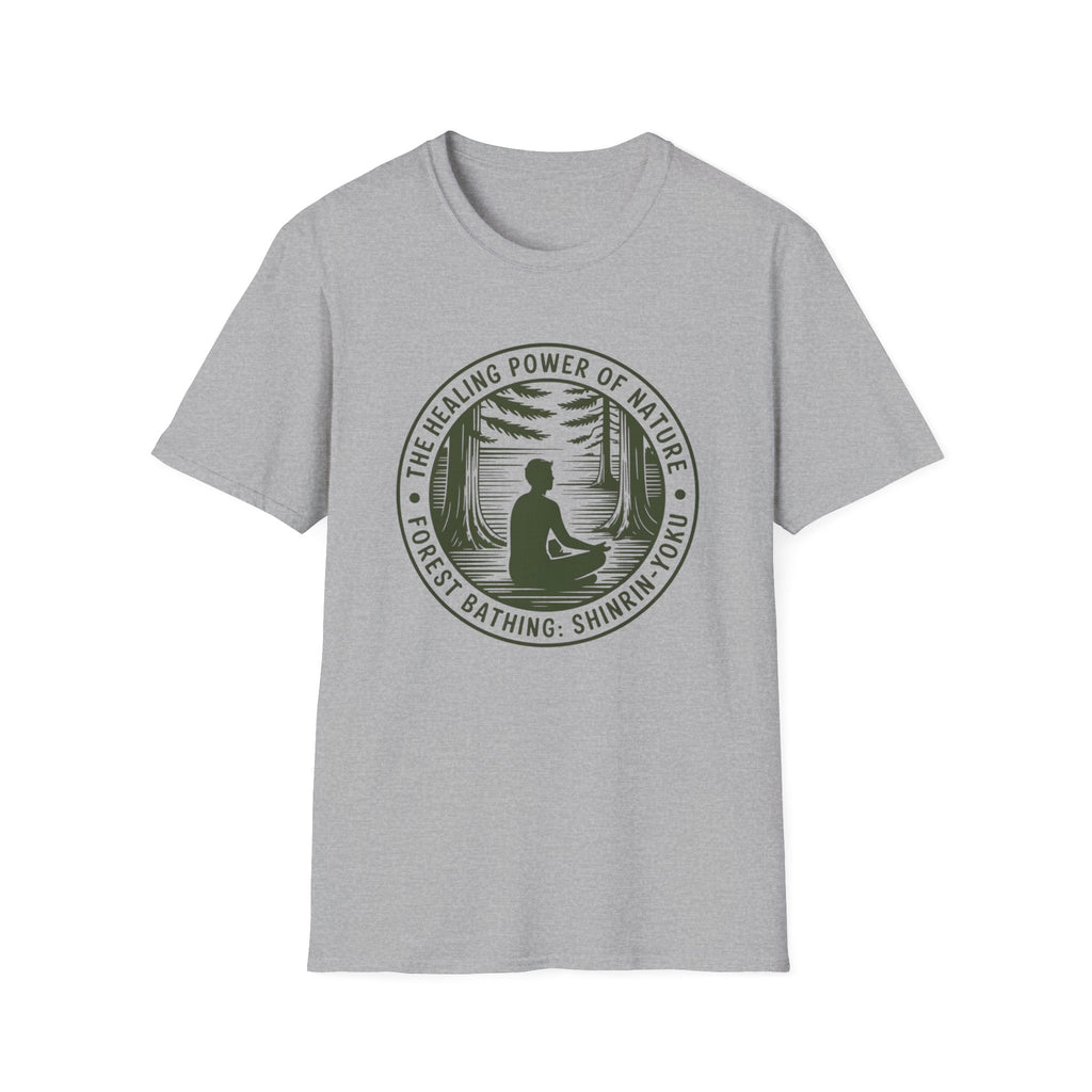 Forest Bathing - Graphic Badge Style T-Shirt