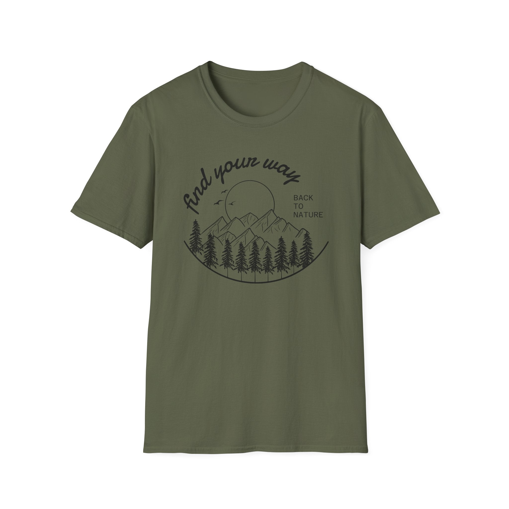 Find Your Way Back to Nature Graphic T-Shirt