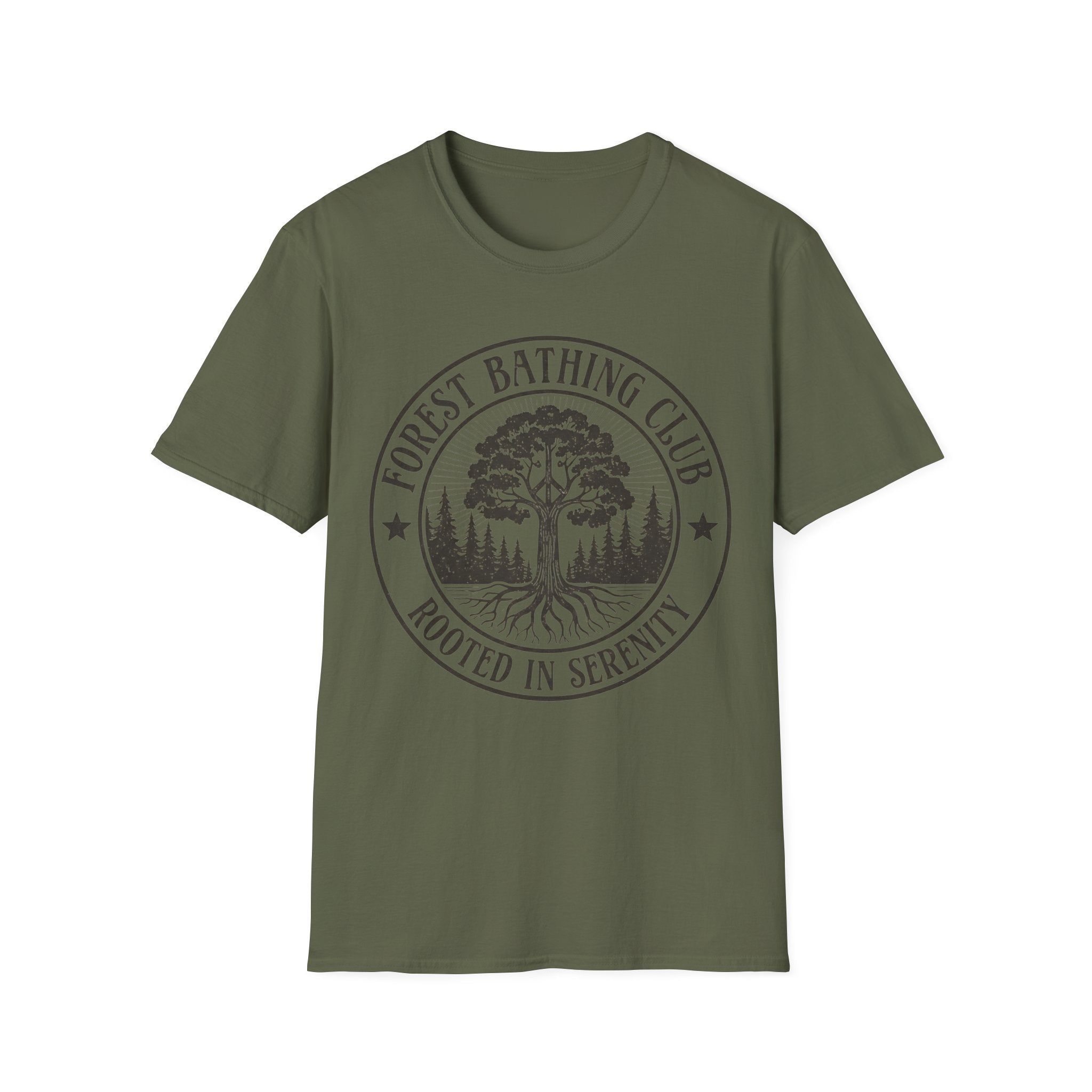 Forest Bathing Club - Rooted in Serenity T-Shirt