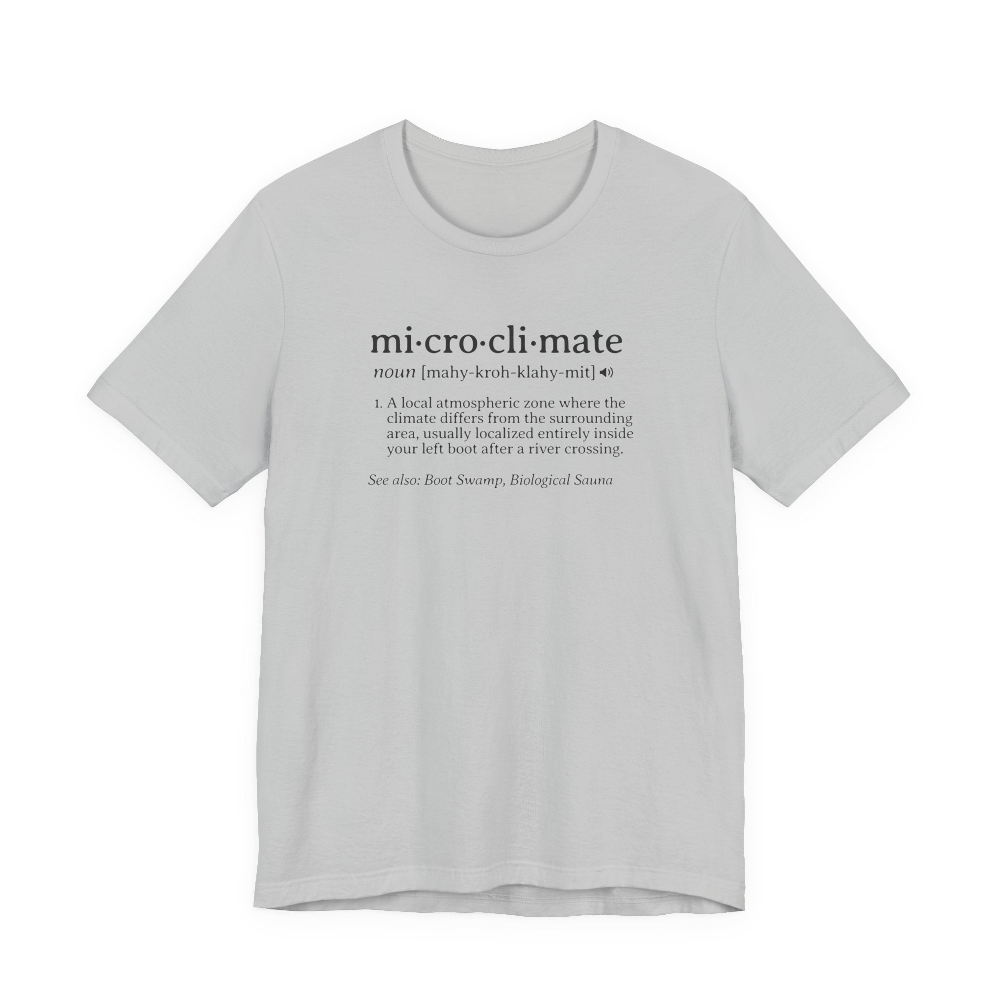 Microclimate Definition Tee | Funny Dictionary Shirt