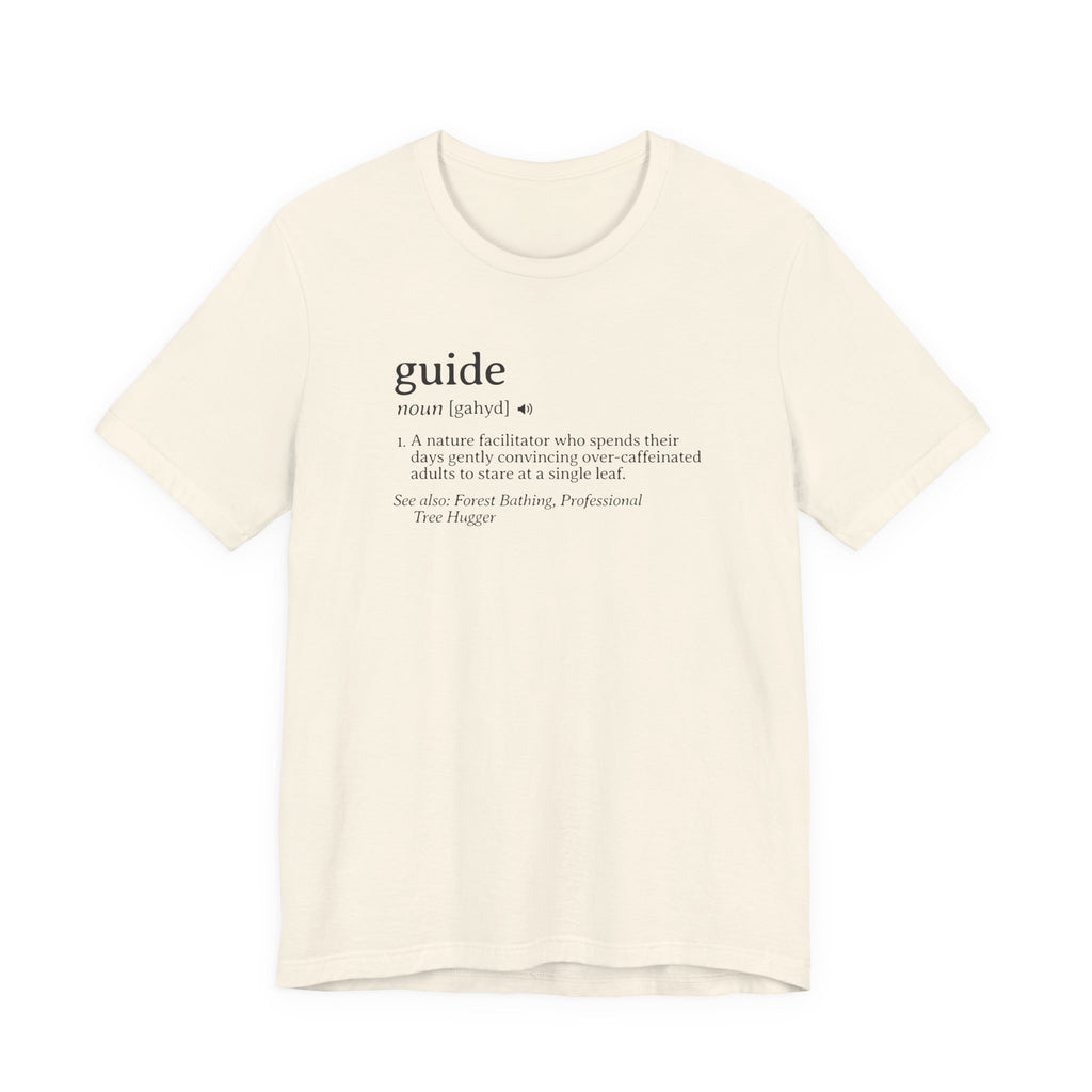 Guide Definition Tee | Funny Dictionary Shirt