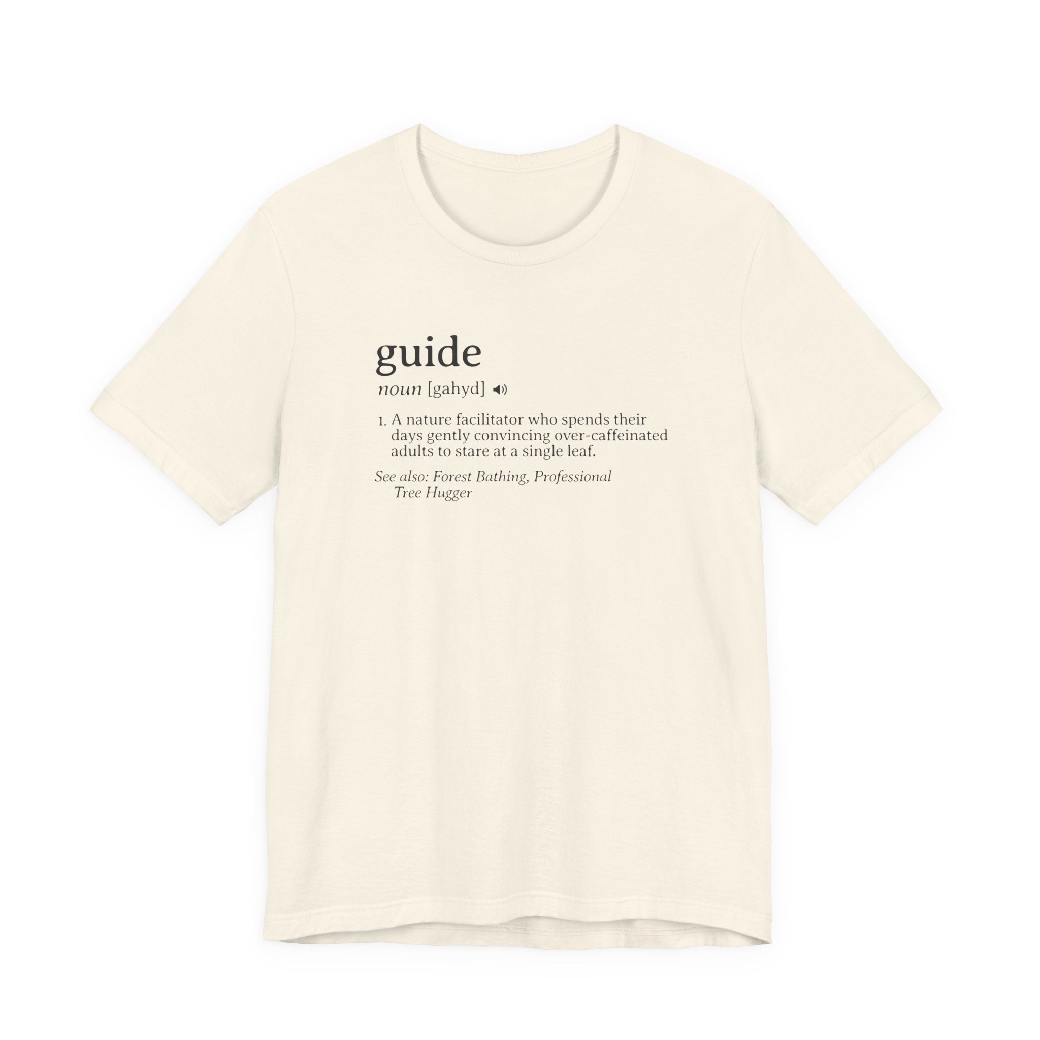 Guide Definition Tee | Funny Dictionary Shirt
