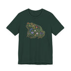 Floral Frog Tee | Botanical Wildlife Graphic T‑Shirt