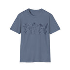 Wildflower Botanical Illustration T-Shirt