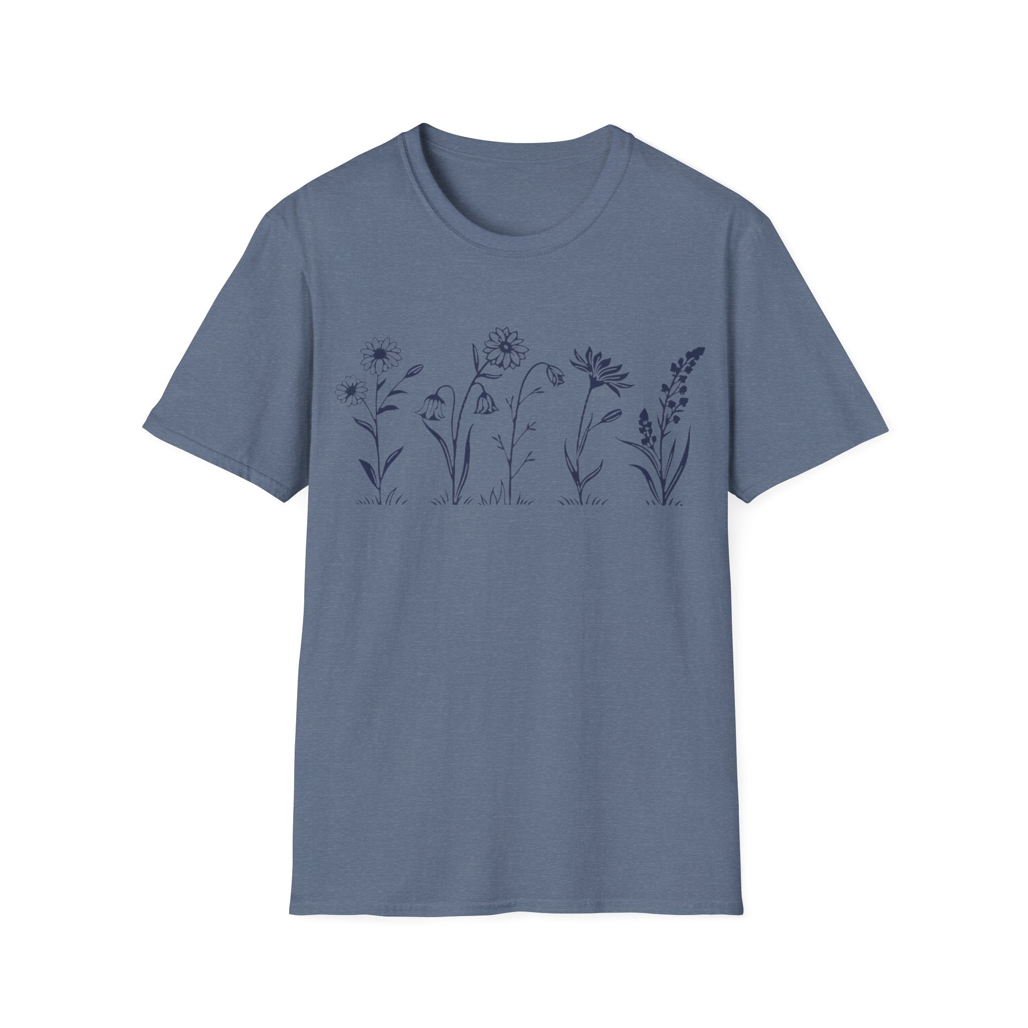 Wildflower Botanical Illustration T-Shirt