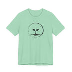 Seedling Sprout Illustration Tee | Minimal Botanical Circle