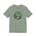 Slow Walk Society badge tee | Nature trail graphic T-Shirt