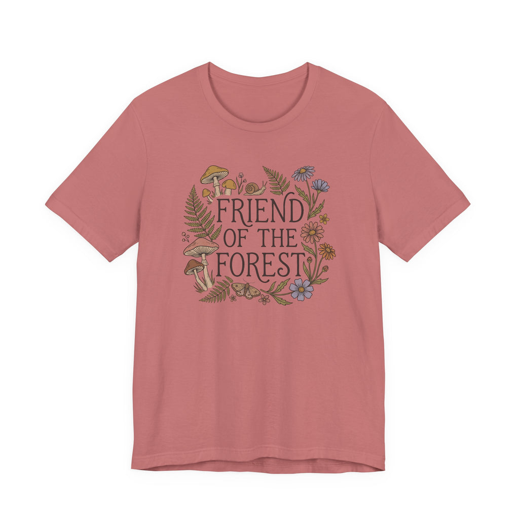 Friend of the Forest Tee | Woodland Folk Art Shirt