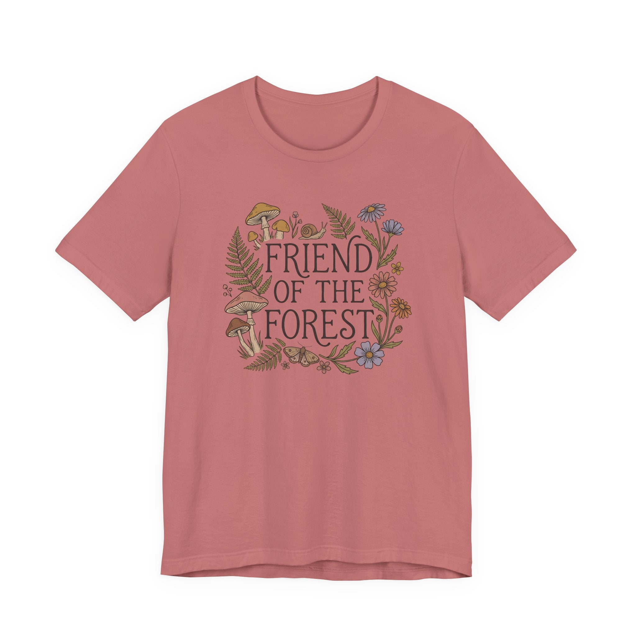 Friend of the Forest Tee | Woodland Folk Art Shirt