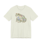 Floral Frog Tee | Botanical Wildlife Graphic T‑Shirt