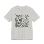 Wren & Fern Graphic Tee | Botanical Bird T-Shirt