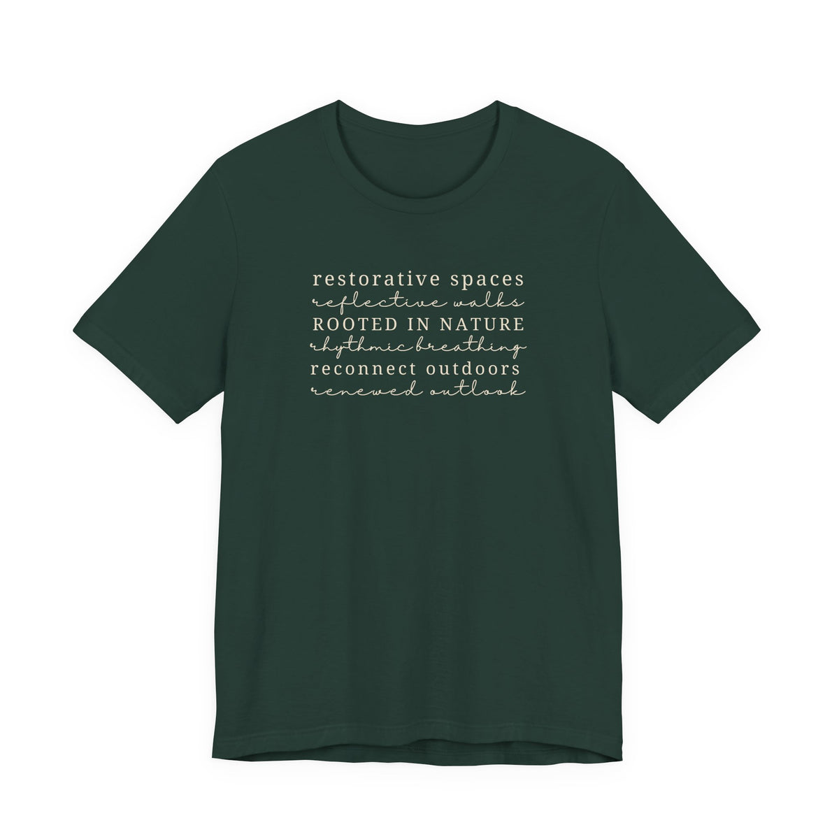 Rooted in Nature Tee | Ecotherapy Nature Therapy T-Shirt