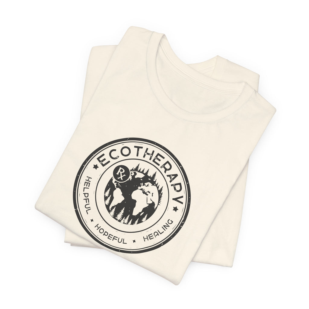 Ecotherapy Earth Logo Tee | Eco Wellness T-Shirt, Nature Therapy Shirt