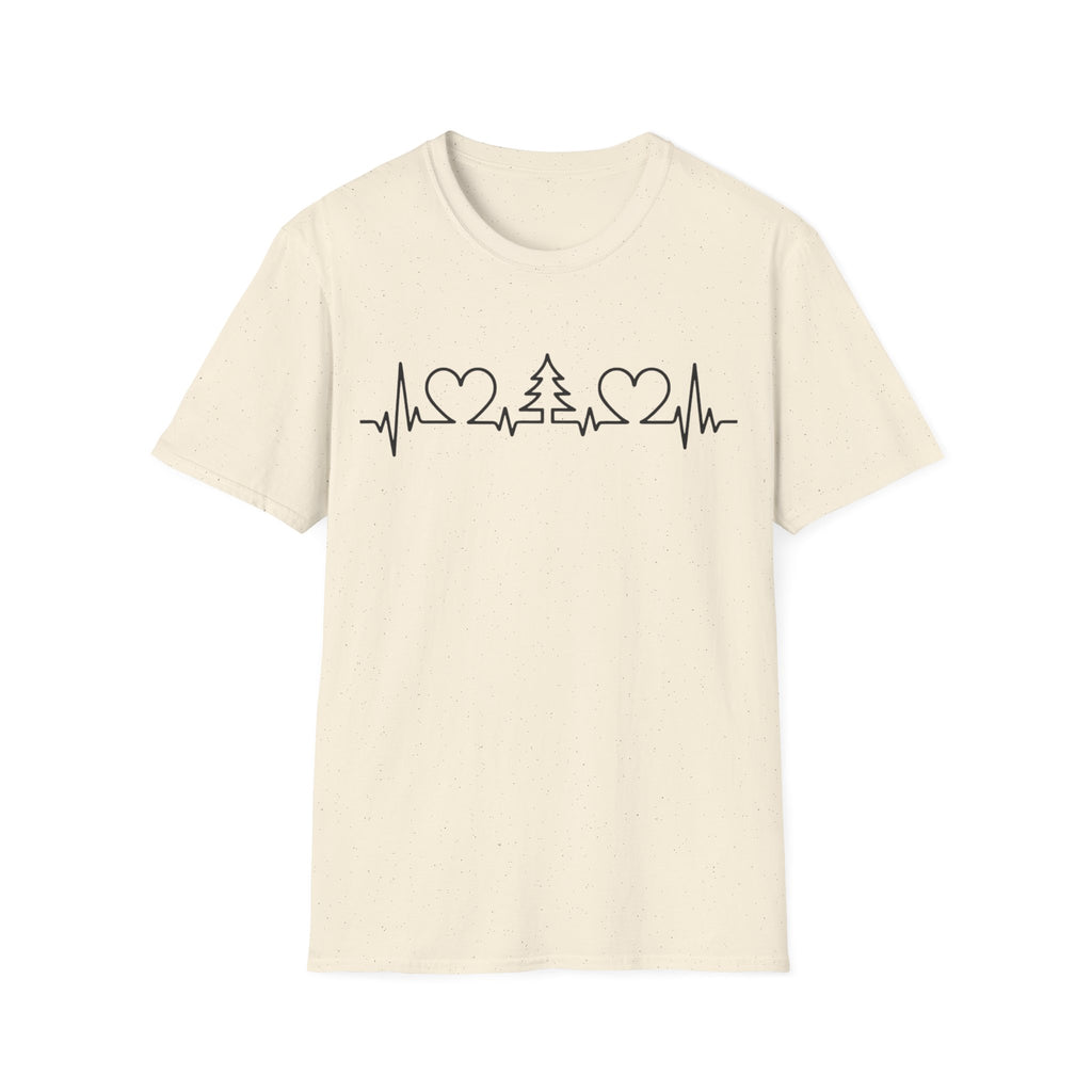 Heartbeat in the Forest Graphic T-Shirt