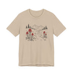 Scarlet Paintbrush Wildflowers T-Shirt | Mountain Meadow Tee