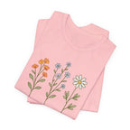 Wildflower Stems Stay Wild Tee | Floral graphic tee