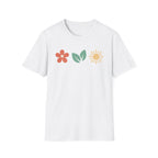 Horizontal Nature Icons Graphic T-Shirt