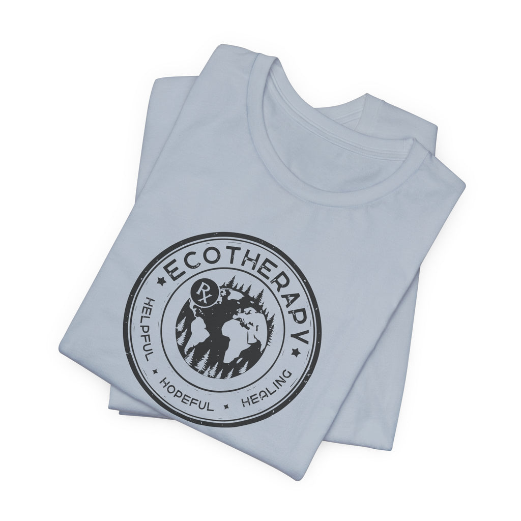 Ecotherapy Earth Logo Tee | Eco Wellness T-Shirt, Nature Therapy Shirt