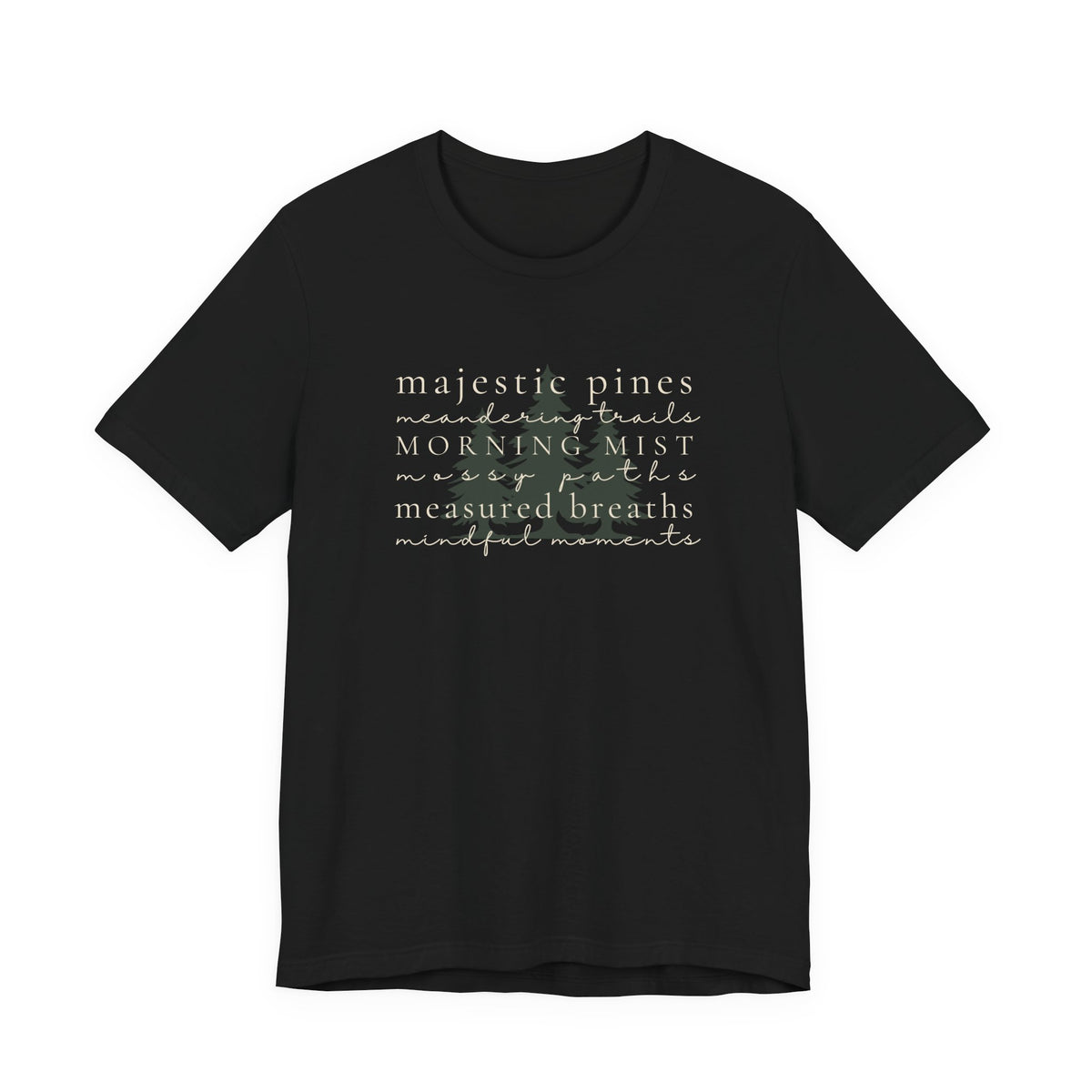 Majestic Pines Tee | Nature Guide Forest Bathing T-Shirt