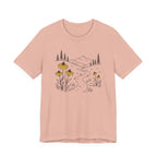 Black-eyed Susan Trail Tee | Wildflower Nature Graphic T-Shirt
