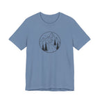 Open Road Circle Tee | Emblem Style Travel Shirt