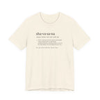Shavasana Definition Tee | Yoga Dictionary