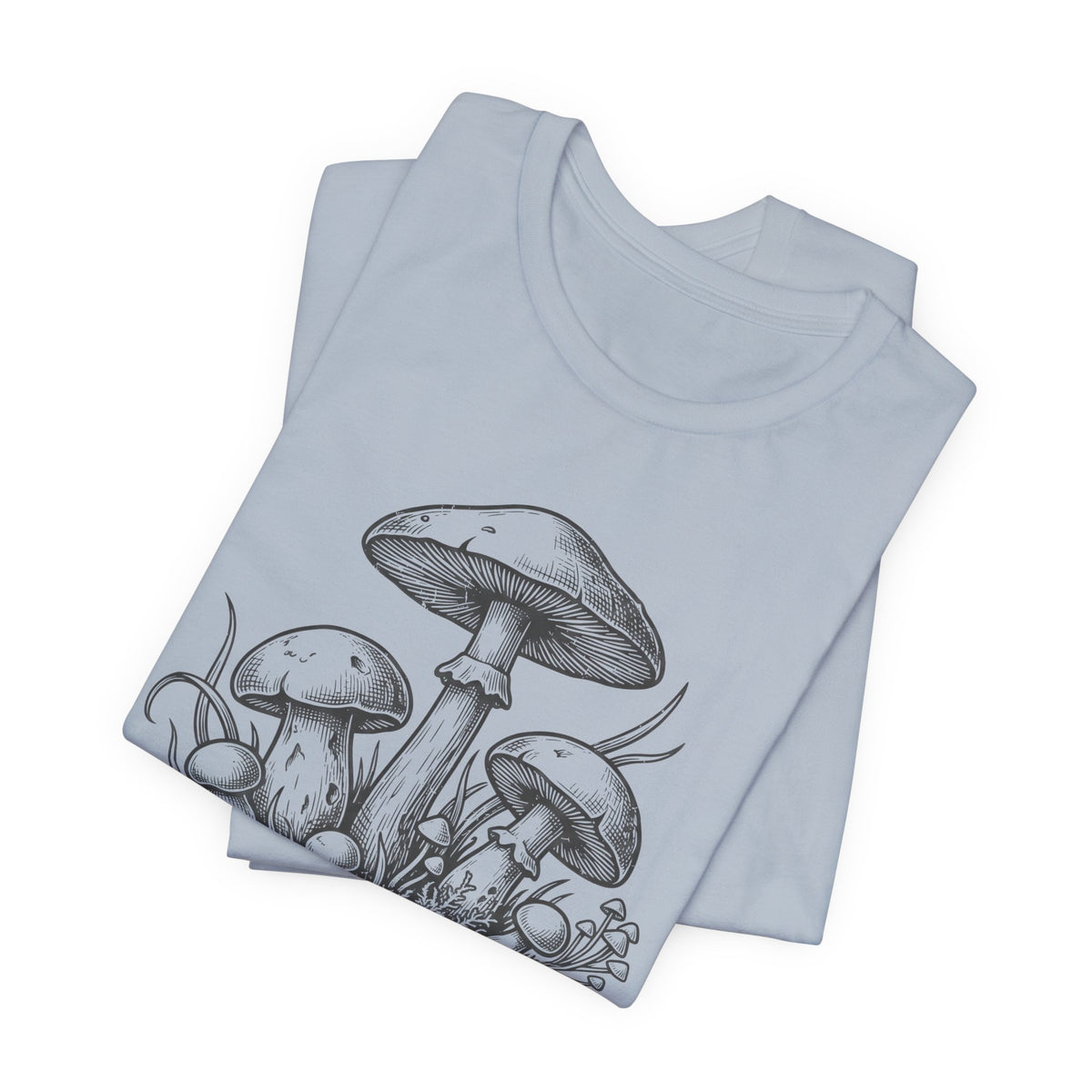 Mushroom Sketch T-Shirt | Mycelium Tee