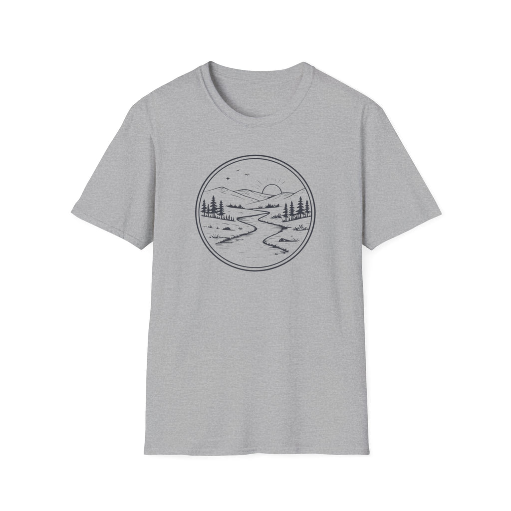 River in the Valley Graphic T-Shirt