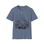 Stay Wild Mountain Graphic T-Shirt
