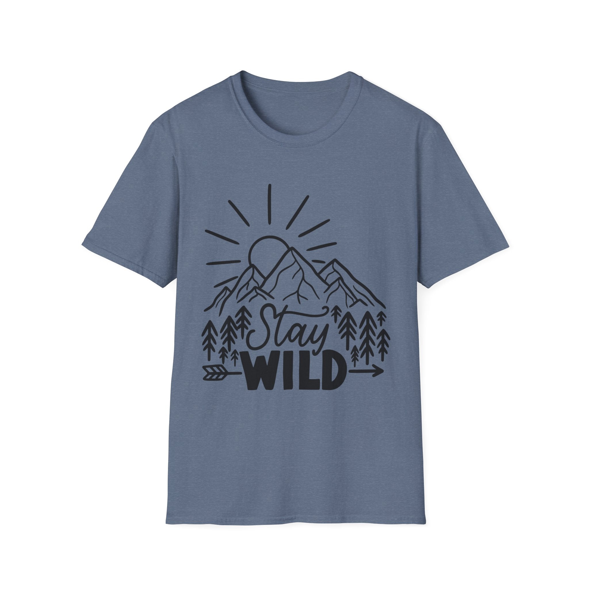 Stay Wild Mountain Graphic T-Shirt