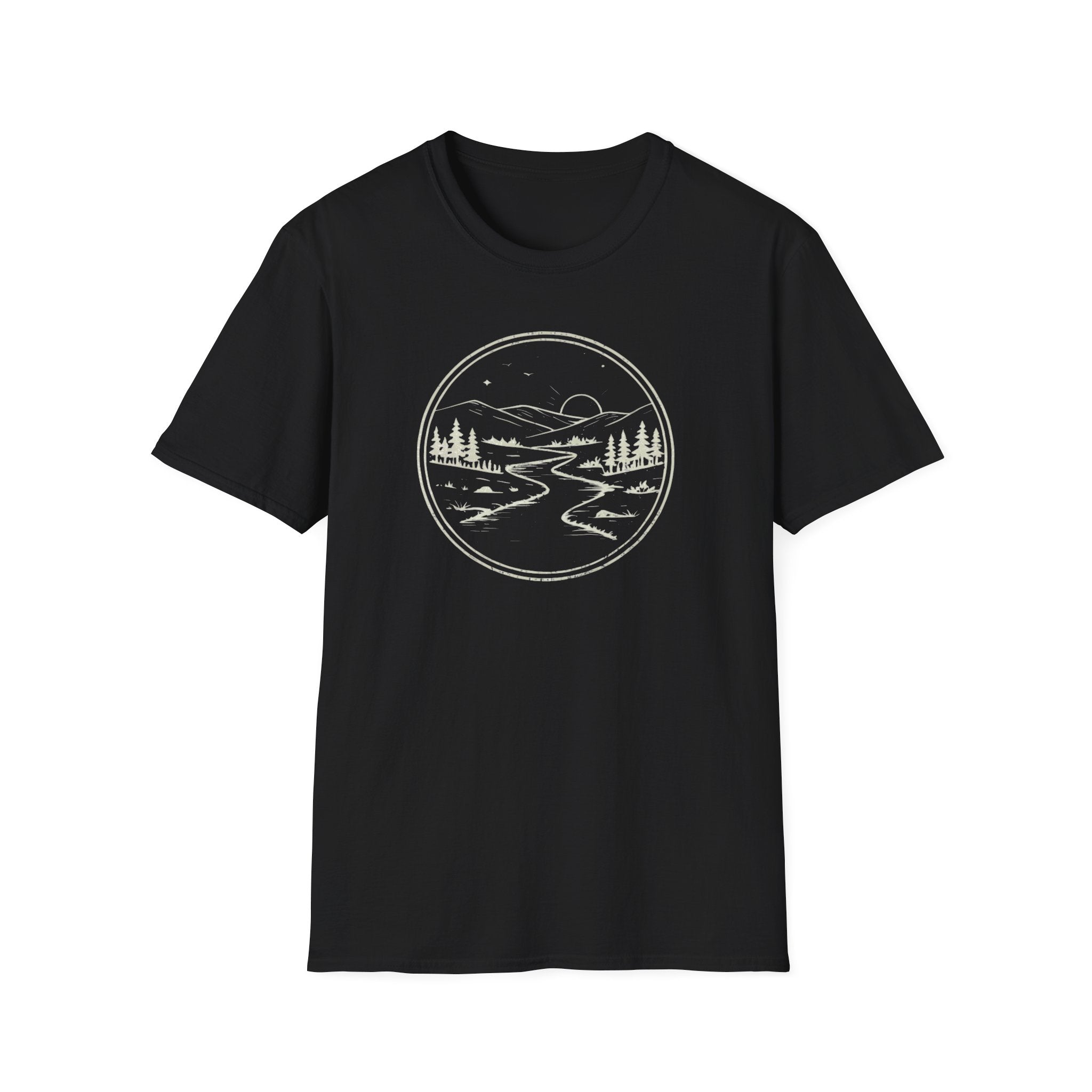 River in the Valley Graphic T-Shirt