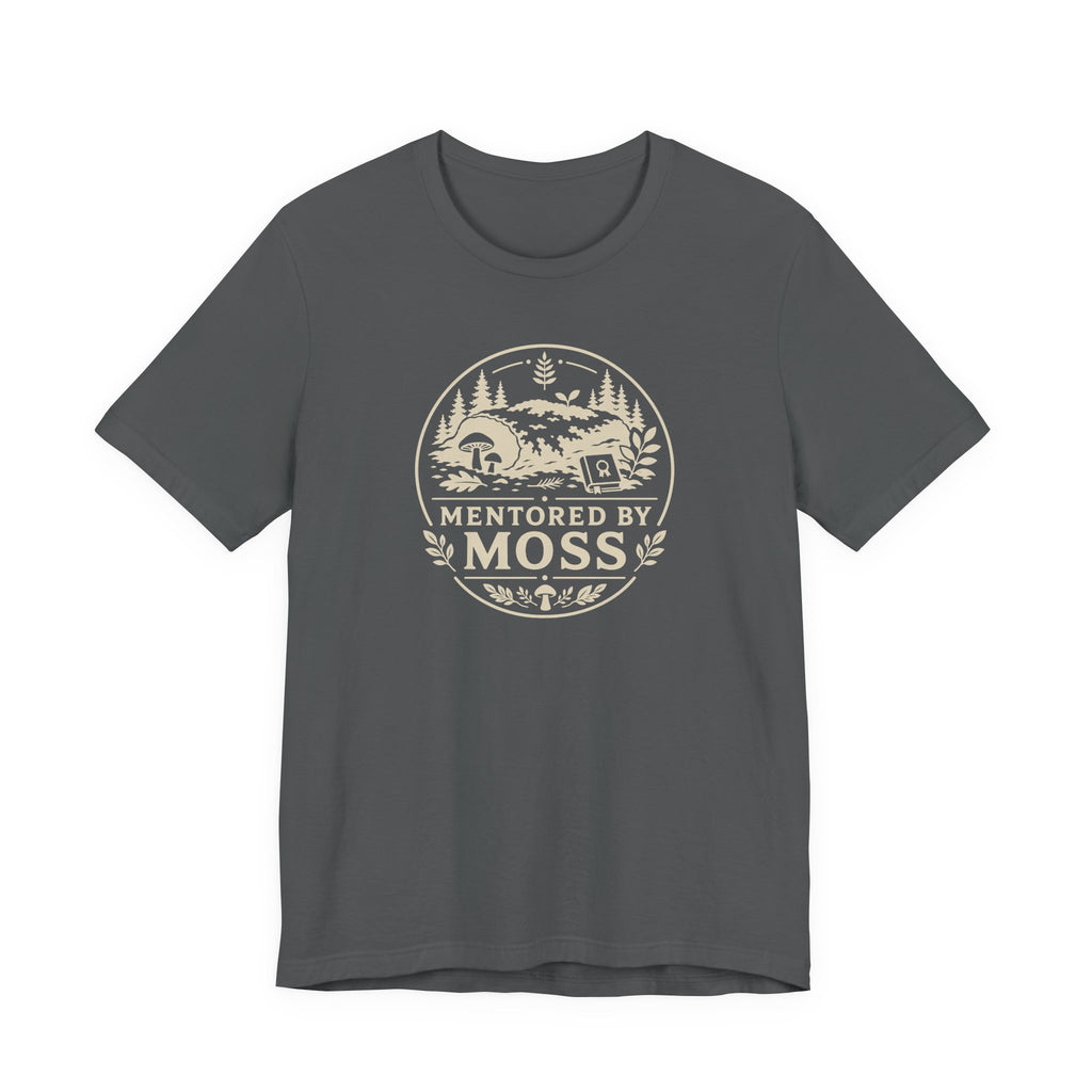 Mentored by Moss T-Shirt | Nature Forest Illustration, Hiking Tee