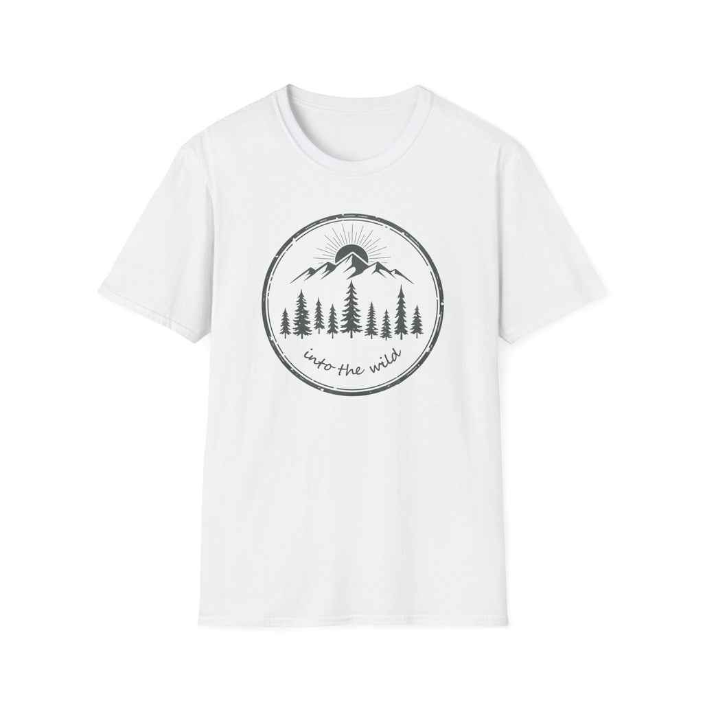 Into the Wild Sunset over the Mountain T-Shirt